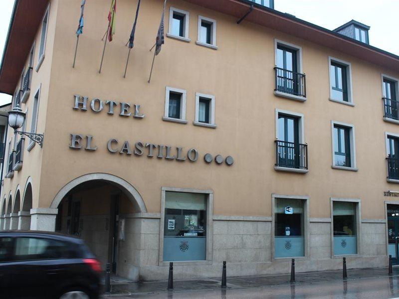 Hotel El Castillo Ponferrada Bagian luar foto